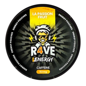 R4VE Caffeine - La Passion Fruit 0mg