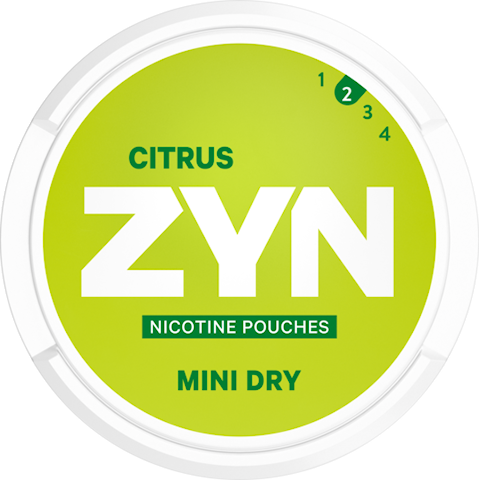 Saqueta de nicotina ZYN Citrus