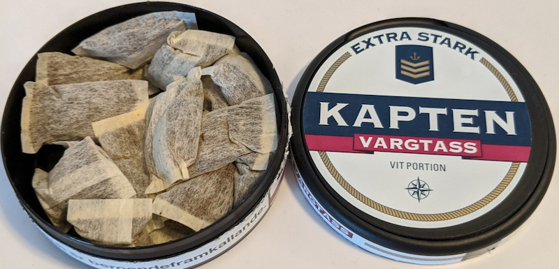 kapten vargtass nuuska