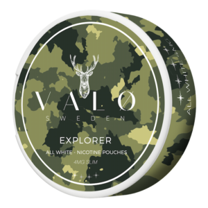 VALO Sweden nicotine pouches - Tobacco-free snus, extra strong nicotine pouches (16mg). Best price in UK, UAE, EU