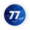 77 Nicotine Pouches - Ice Mint 4mg