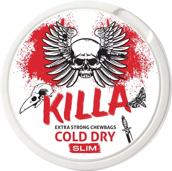 Killa_cold-dry-slim KILLA COLD DRY CHEWBAGS SLIM