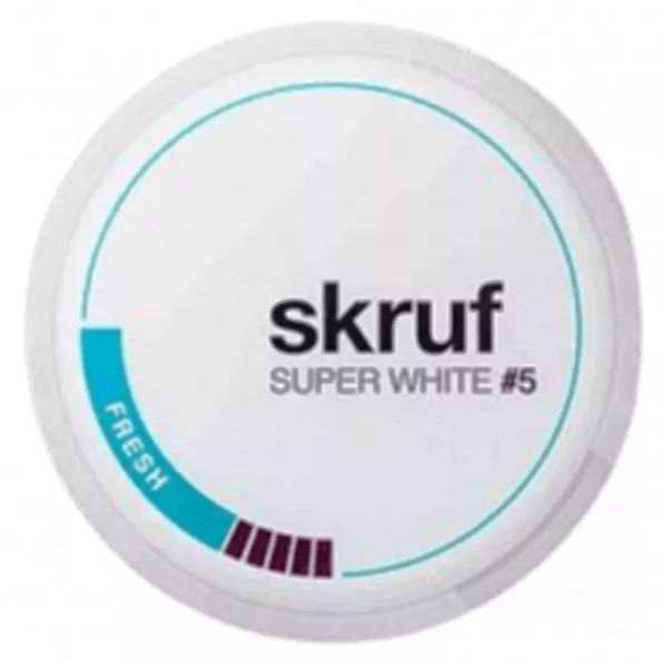 skruf super white fresh 5 Skruf Fresh #5