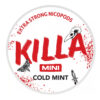 Killa - Anguria secca 11mg - Tobacco-free snus, extra strong nicotine pouches (16mg). Best price in UK, UAE, EU