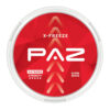 PAZ - X Freeze + 20mg - Tobacco-free snus, extra strong nicotine pouches (16mg). Best price in UK, UAE, EU