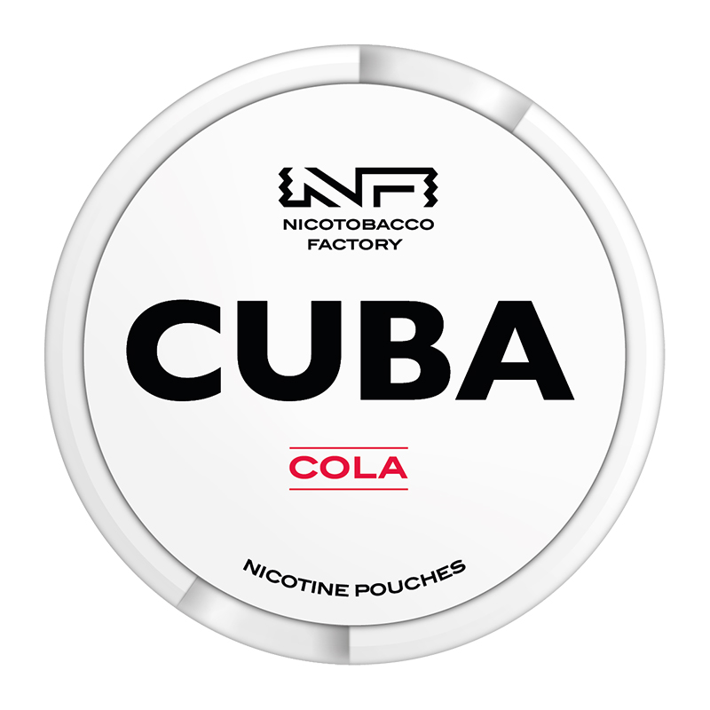 Cuba - Cola bianca 4mg - Tobacco-free snus, extra strong nicotine pouches (16mg). Best price in UK, UAE, EU