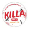 Killa - Dry Banana 11 mg - Tobacco-free snus, extra strong nicotine pouches (16mg). Best price in UK, UAE, EU