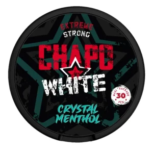 Chapo White - Crystal Menthol Strong MAXI 11,6mg