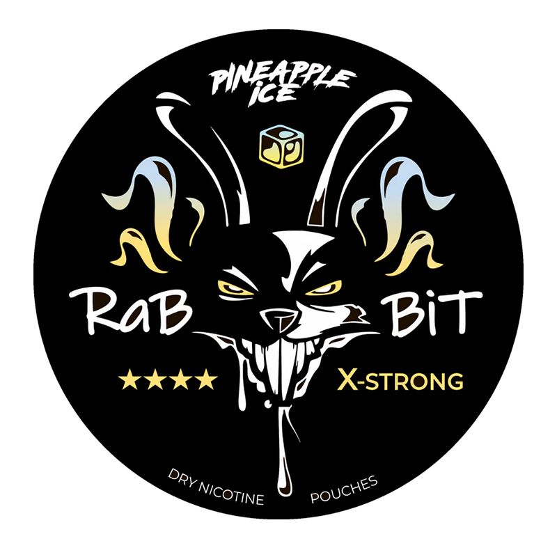 Kanin - Ananas Ice X-strong 17 mg - Tobacco-free snus, extra strong nicotine pouches (16mg). Best price in UK, UAE, EU