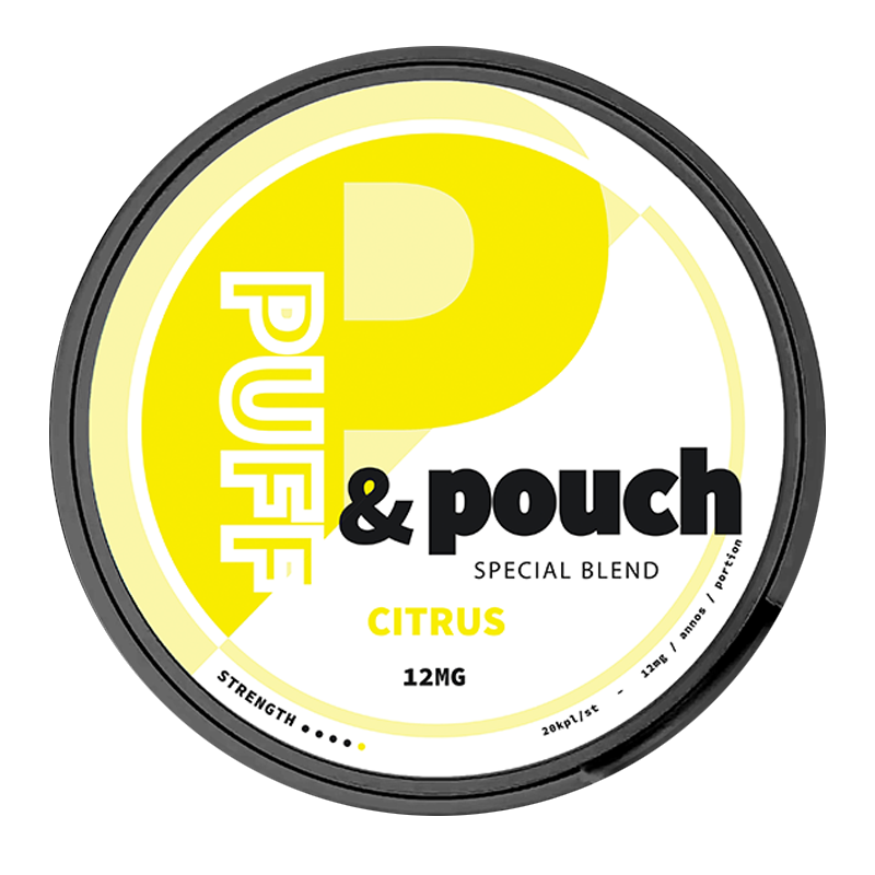 Puff & Pouch - Citrus 12mg