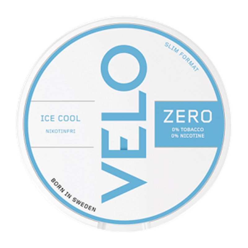 Velo - Ice Cool Zero 0mg - Tobacco-free snus, extra strong nicotine pouches (16mg). Best price in UK, UAE, EU