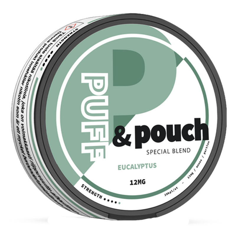 Puff & Pouch - Eucalipto 12mg