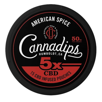 Cannadips - Épices américaines 50mg CBD
