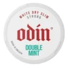 Odin - Double Mint Light 4mg - Tobacco-free snus, extra strong nicotine pouches (16mg). Best price in UK, UAE, EU